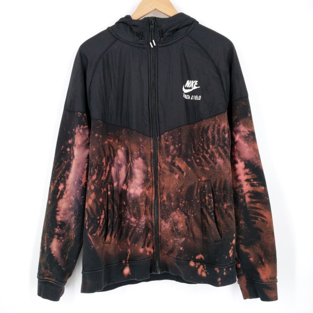 Nike Custom Dyed Track & Field Hoodie Jacket XXL